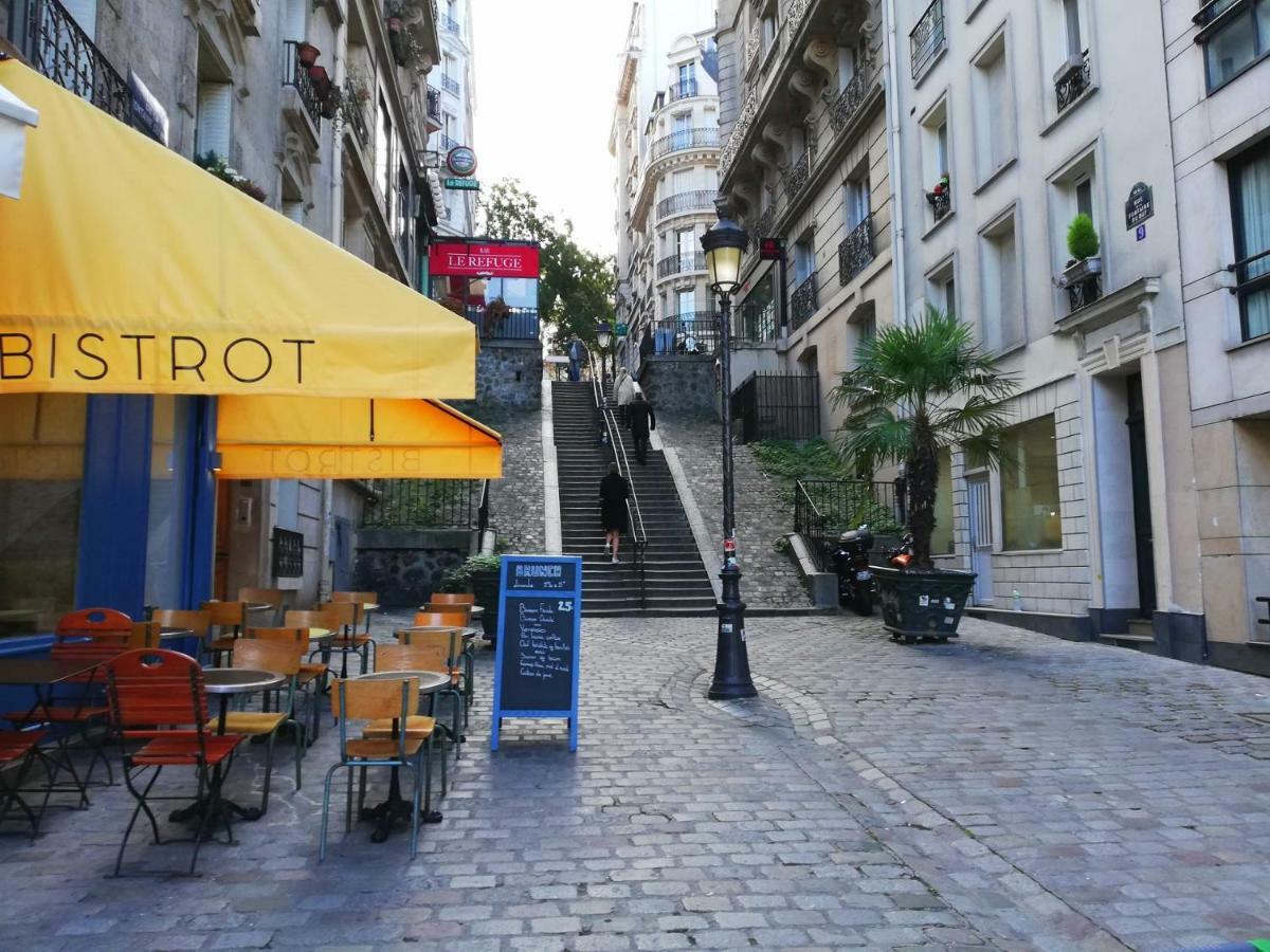 Studio In Montmartre Apartamento Paris Exterior foto